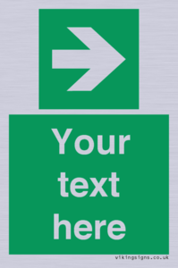 SV5234: Custom Arrow Right Sign