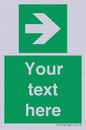SV5234: Custom Arrow Right Sign
