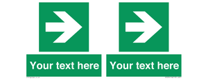 SV5234: Custom Arrow Right Sign