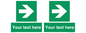 SV5234: Custom Arrow Right Sign