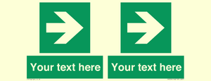SV5234: Custom Arrow Right Sign