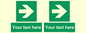SV5234: Custom Arrow Right Sign