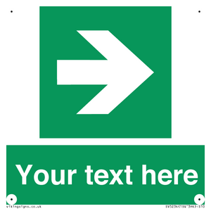 SV5234: Custom Arrow Right Sign