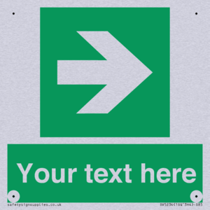 SV5234: Custom Arrow Right Sign