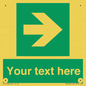 SV5234: Custom Arrow Right Sign