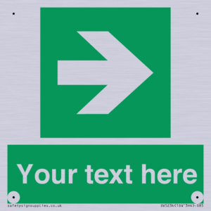 SV5234: Custom Arrow Right Sign