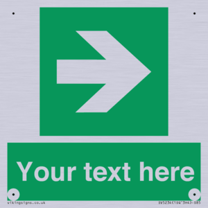 SV5234: Custom Arrow Right Sign