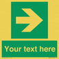 SV5234: Custom Arrow Right Sign