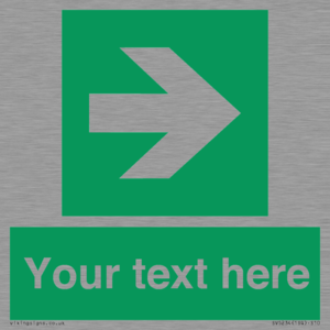 SV5234: Custom Arrow Right Sign