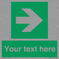 SV5234: Custom Arrow Right Sign
