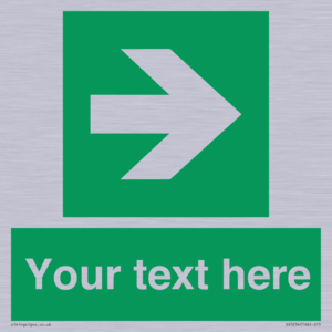 SV5234: Custom Arrow Right Sign