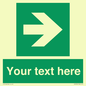 SV5234: Custom Arrow Right Sign