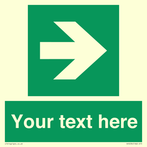 SV5234: Custom Arrow Right Sign