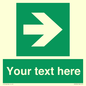 SV5234: Custom Arrow Right Sign
