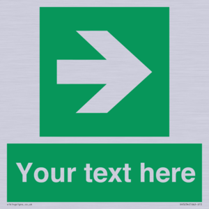 SV5234: Custom Arrow Right Sign