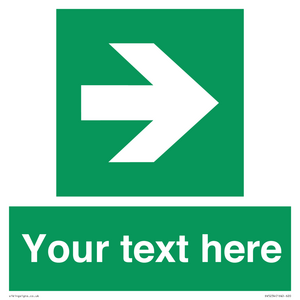 SV5234: Custom Arrow Right Sign