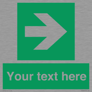 SV5234: Custom Arrow Right Sign
