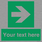 SV5234: Custom Arrow Right Sign