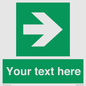 SV5234: Custom Arrow Right Sign