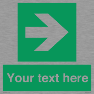 SV5234: Custom Arrow Right Sign