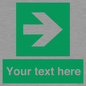SV5234: Custom Arrow Right Sign