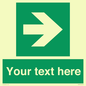 SV5234: Custom Arrow Right Sign