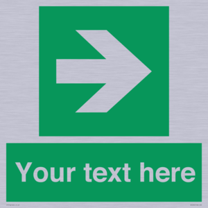 SV5234: Custom Arrow Right Sign