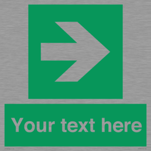 SV5234: Custom Arrow Right Sign