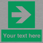 SV5234: Custom Arrow Right Sign