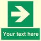 SV5234: Custom Arrow Right Sign