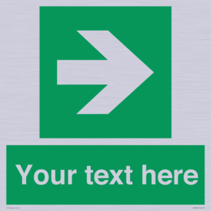 SV5234: Custom Arrow Right Sign