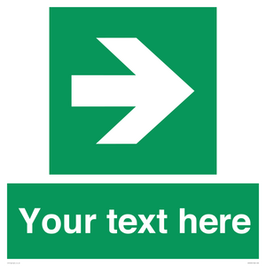 SV5234: Custom Arrow Right Sign