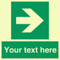 SV5234: Custom Arrow Right Sign