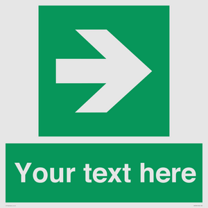 SV5234: Custom Arrow Right Sign
