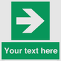 SV5234: Custom Arrow Right Sign
