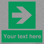 SV5234: Custom Arrow Right Sign