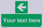 SV5235: Custom Arrow Left Sign