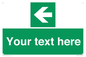 SV5235: Custom Arrow Left Sign