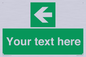 SV5235: Custom Arrow Left Sign