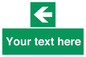 SV5235: Custom Arrow Left Sign