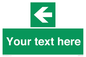 SV5235: Custom Arrow Left Sign