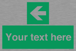 SV5235: Custom Arrow Left Sign