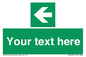 SV5235: Custom Arrow Left Sign