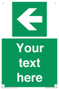 SV5235: Custom Arrow Left Sign