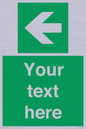 SV5235: Custom Arrow Left Sign