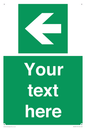 SV5235: Custom Arrow Left Sign