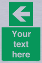 SV5235: Custom Arrow Left Sign