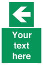 SV5235: Custom Arrow Left Sign