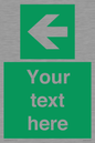 SV5235: Custom Arrow Left Sign
