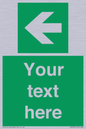 SV5235: Custom Arrow Left Sign